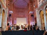 Dress rehearsal for the Orpheus Choir of Munich performing my piece 'Wessobrunner Gebet".