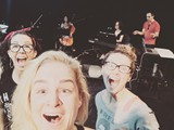 Rehearsals for my musical 'Deadly'.